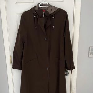 Gallery 16 Brown Trench Coat